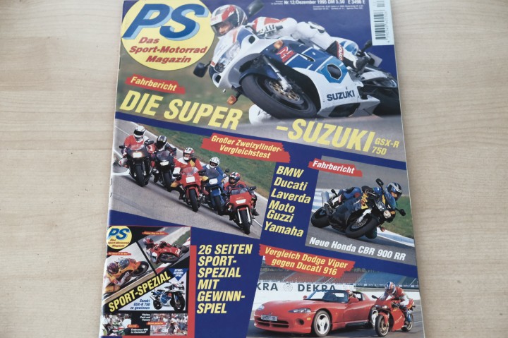 Deckblatt PS Sport Motorrad (12/1995)